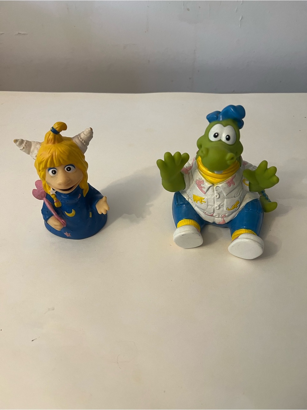 Vintage 1990’s Eureeka’s Castle Soft Rubber Hand Puppets.